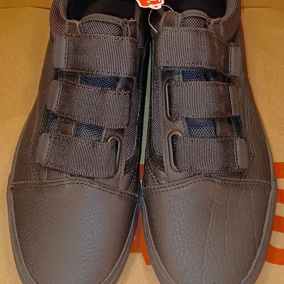 VANS Men's 7/Women's 8.5 Old Skool V Leather Ballistic Black VN0A3D29UB4 - Picture 3 of 11